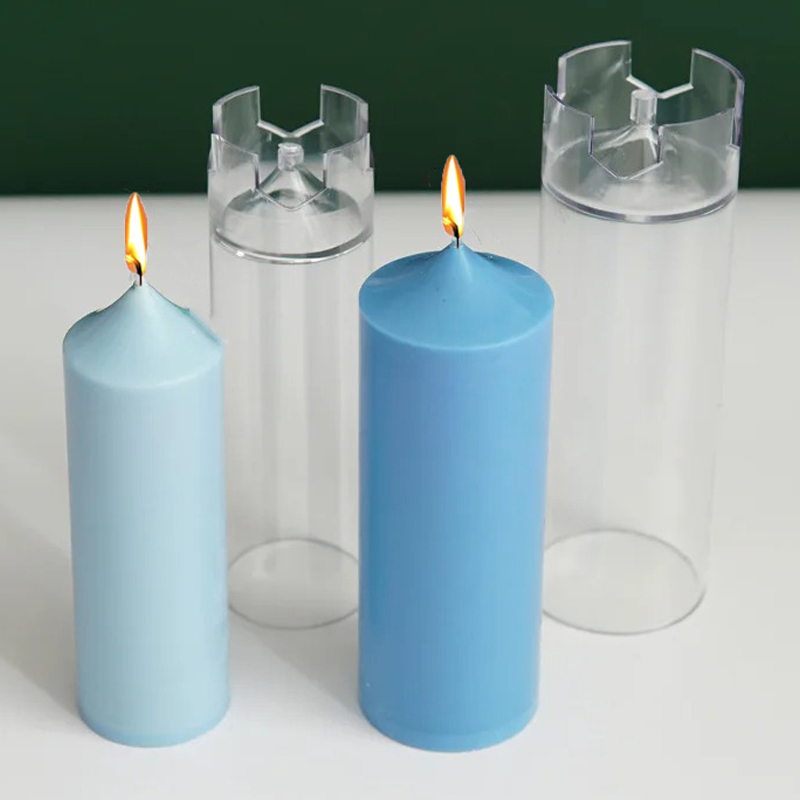 Candle Making Kit - 3D Spire Cylinder Candle Mold DIY