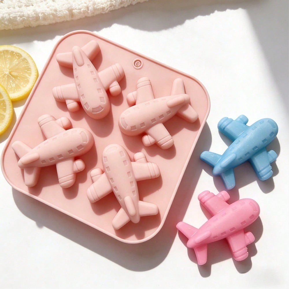 4 Cavity Airplane Silicone Mol - Candle Making Supplies Wholesale 评论和价格