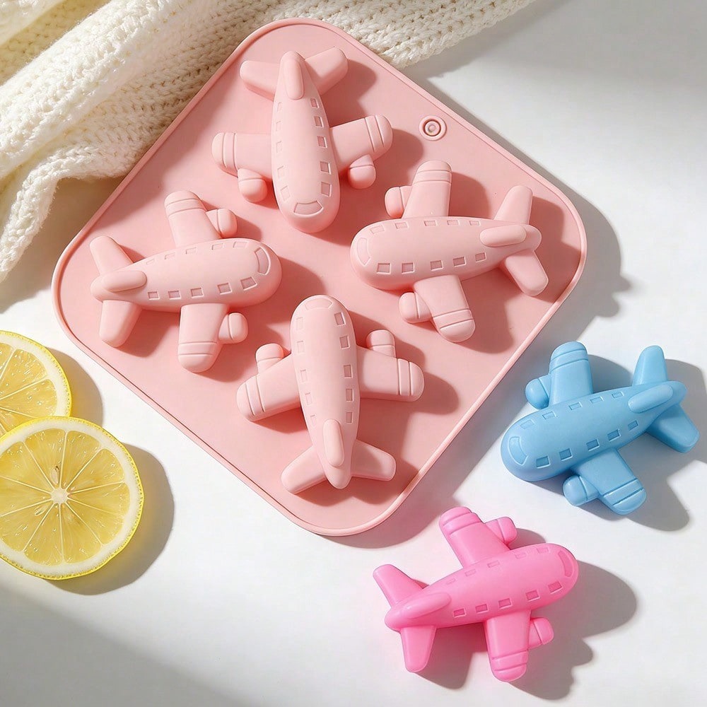 4 Cavity Airplane Silicone Mol - Candle Making Supplies Wholesale 评论和价格