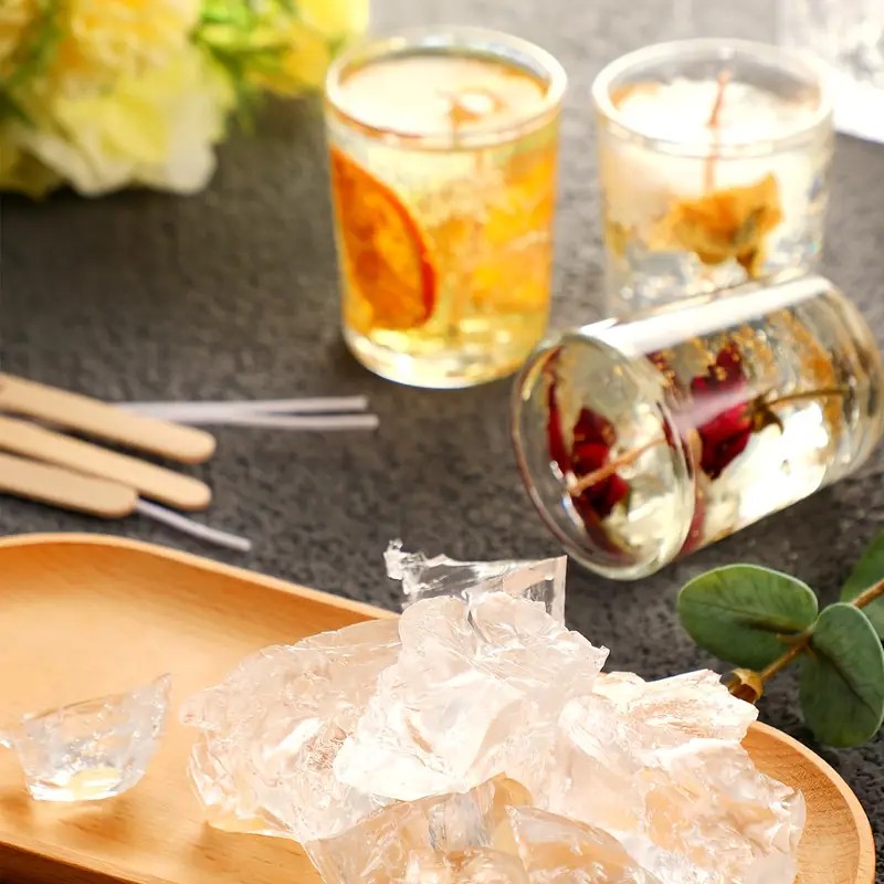 Transparent Crystal Wax, Jelly - Candle Making Activity 评论和价格