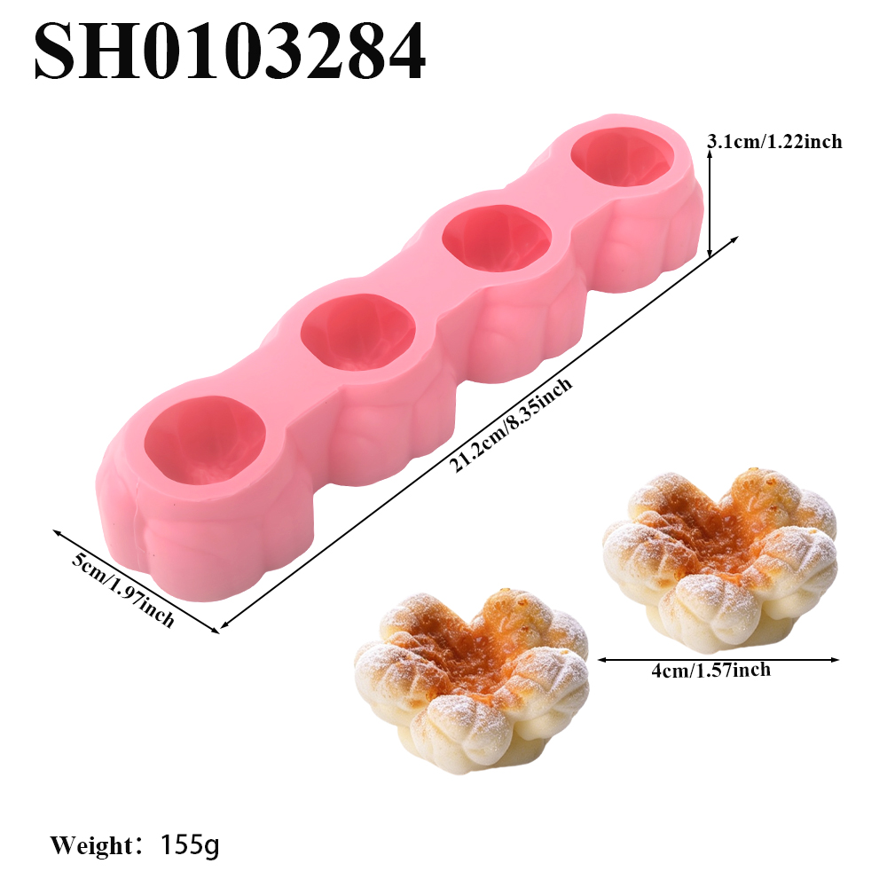 1 or 4-Cell Popcorn Design Foo - Candle Making Supplies Wholesale 评论和价格