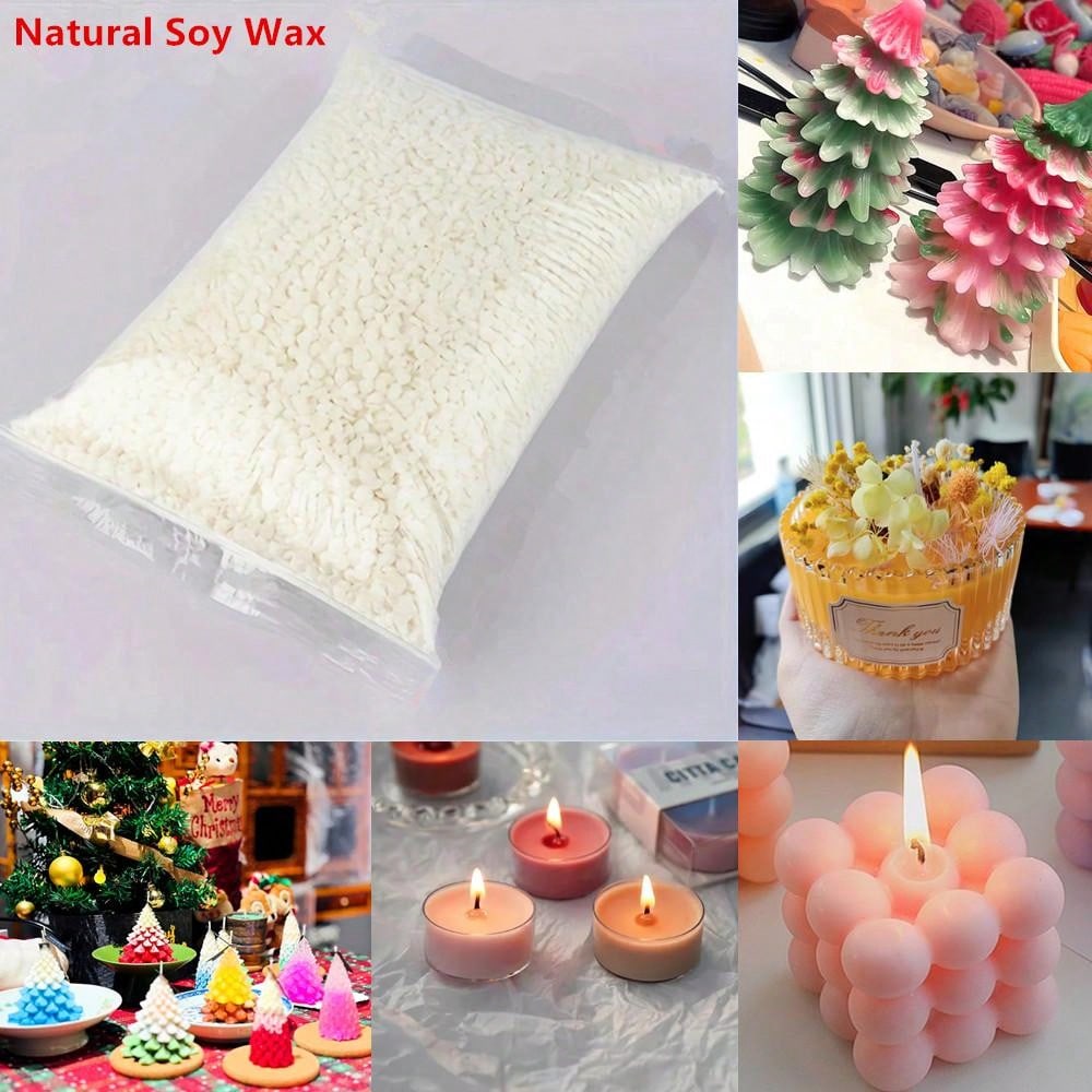 100G/500g/200g Pure Soy Wax Pa - Candle Making Wax 评论和价格