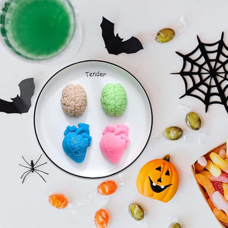 Human Brain And Heart Silicone - Candle Making Activity 评论和价格
