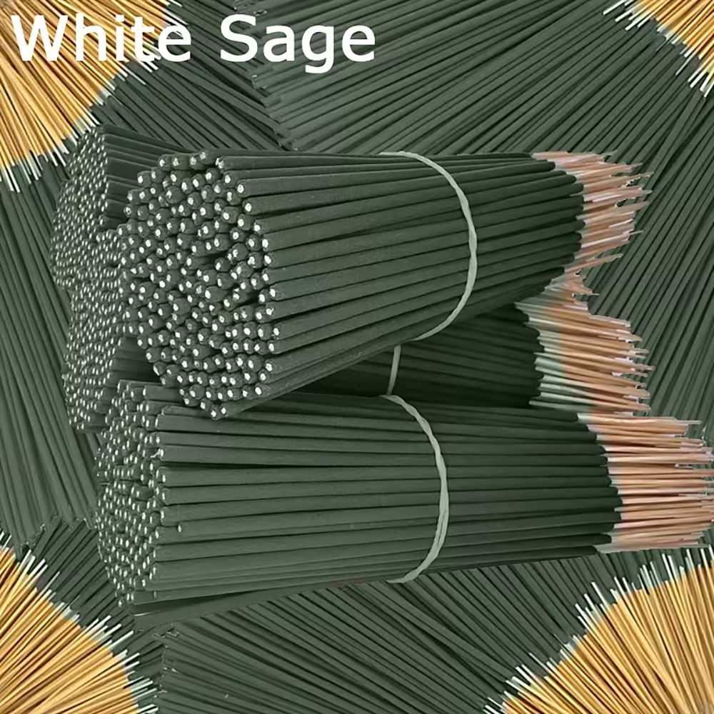 Extra-Long White Sage Incense  - Uv Inhibitor Candle 评论和价格