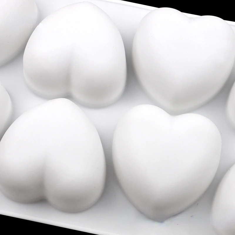 Love Heart Silicone Soap Mold  - Candle Making Ideas 评论和价格