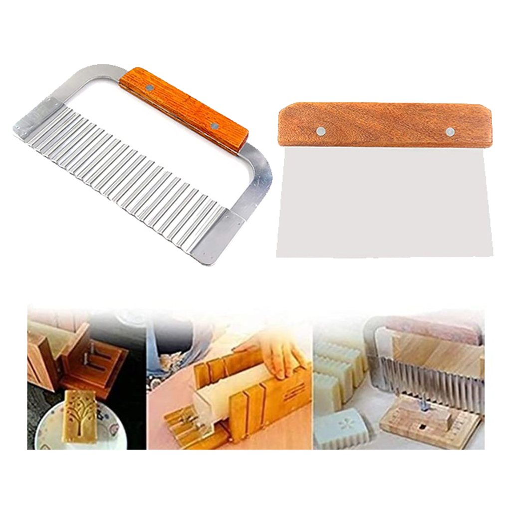 2 Pack Stainless Steel Wavy &  - Candle Making Supplies Wholesale 评论和价格
