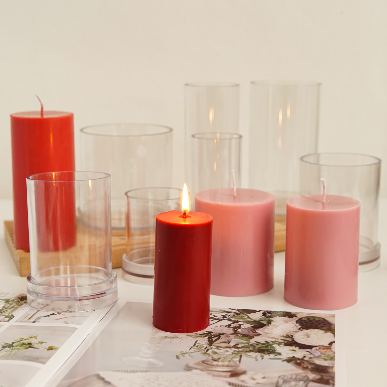 Various 3D Cylindrical Candle  - Candle Making Kit 评论和价格