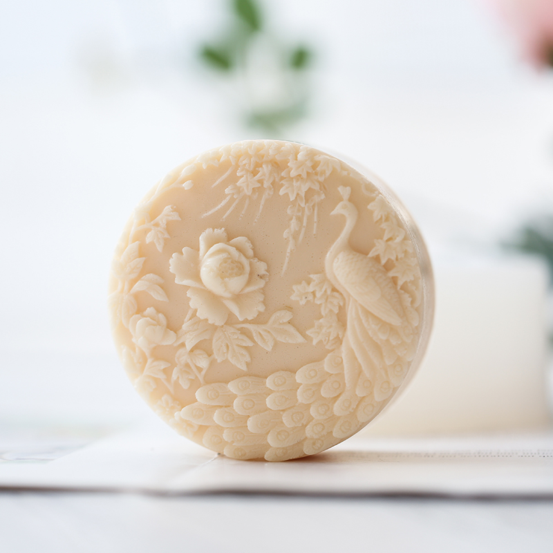 Peacock Flower Pattern Silicon - Candle Making Activity 评论和价格
